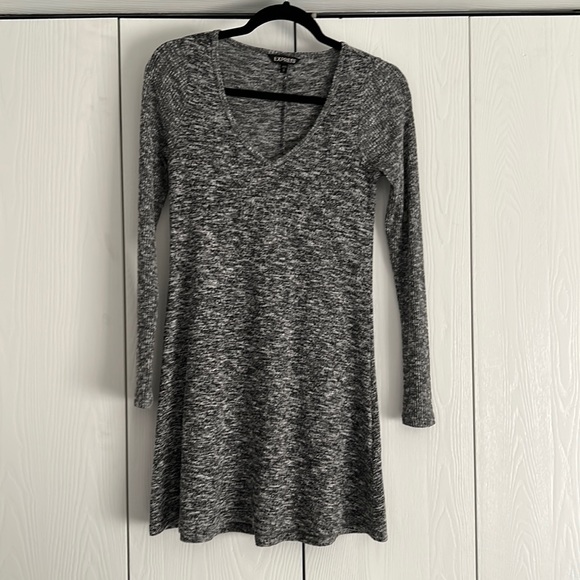 Express Dresses & Skirts - Express gray sweater dress